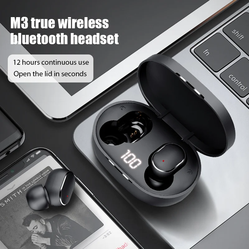 

TWS-стереонаушники с поддержкой Bluetooth 5,0 и микрофоном