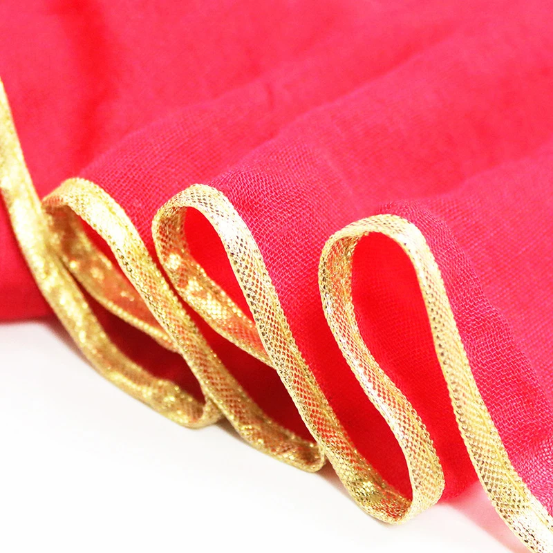 Роскошный брендовый однотонный шарф из Пномпеня женский высококачественный