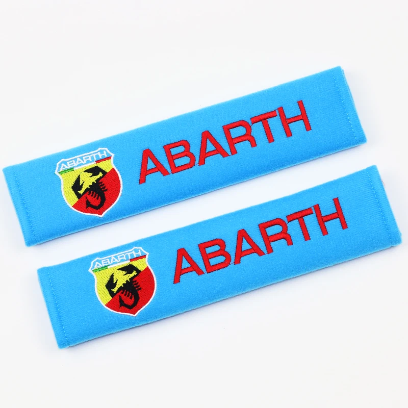 Автомобильные аксессуары 2 шт./лот чехол для ремня безопасности Ford St Lancia Saab Abarth Alfa
