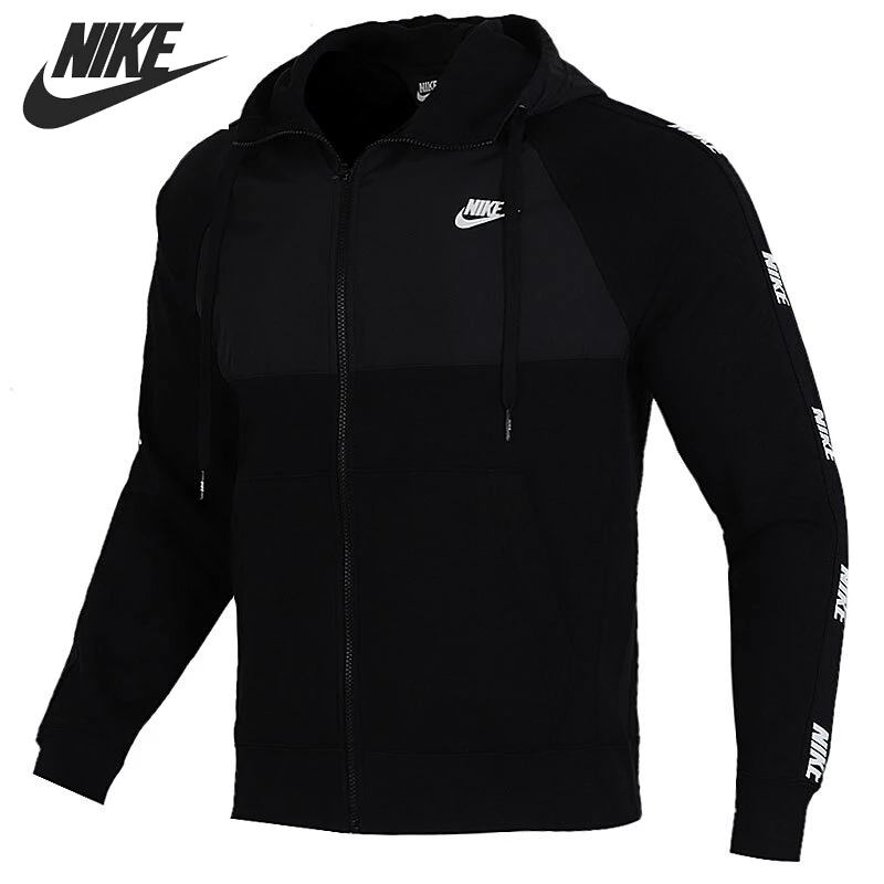 Оригинальный Новое поступление NIKE M NSW CE Толстовка FZ BB гибридная мужская куртка с