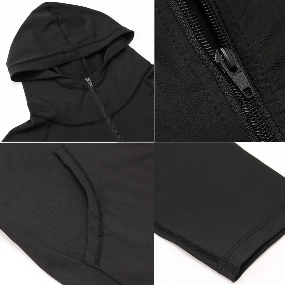 

2021 New Autumn/winter Sports Tops for men Fitness Running Training Long Sleeve Zipper Casual Hoodie Jacket Sport Quick Dry Men