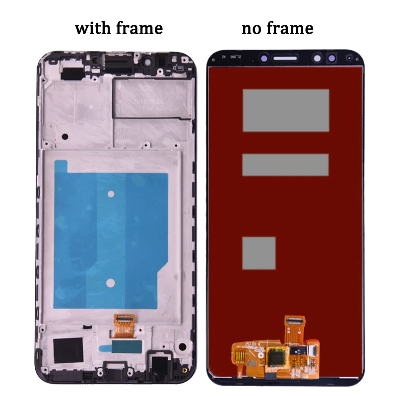 Дисплейный модуль для HUAWEI Y7 Pro 2018 с сенсорным экраном дигитайзер в сборе рамкой