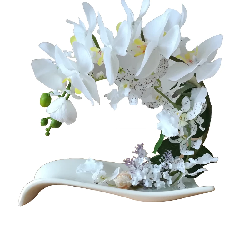 Реалистичный искусственный Шелковый цветок из искусственной кожи на ощупь