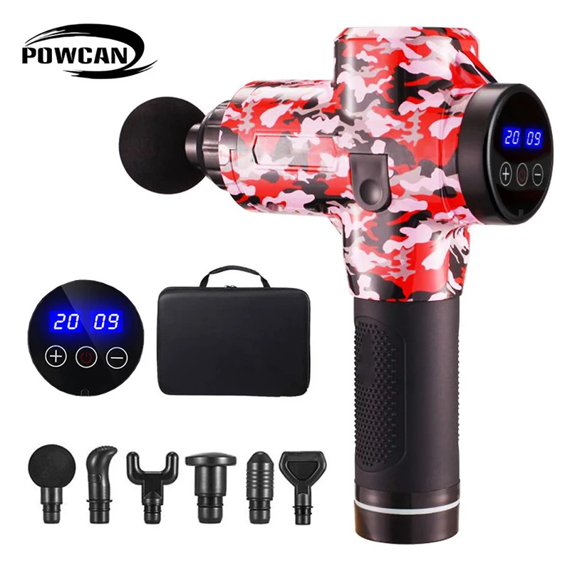 

Professional Massage Gun 20 Speed for Fascia Muscle Massager Athletes deep tissue percussion for Gym Office Home