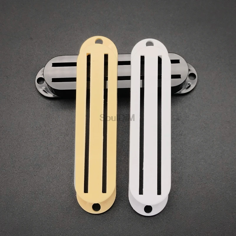 3 stücke dual rail humbucker pickup abdeckungen für sttl stil elektrische gitarre kunststoff pickup abdeckung fall elektrische gitarre zube