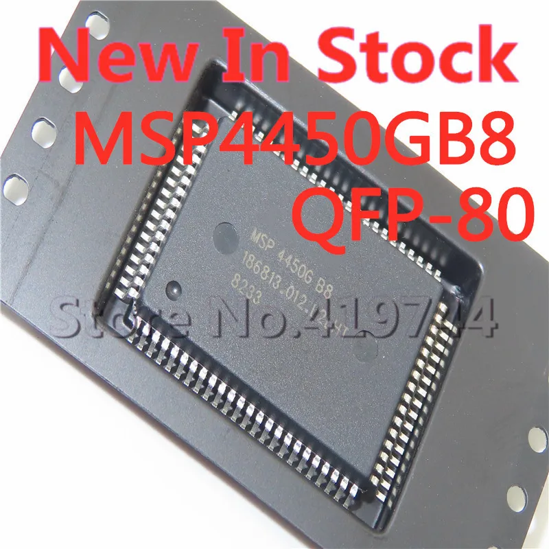 1 шт./лот MSP4450GB8 QFP 80 ЖК драйвер чип в наличии Новый оригинальный 100%