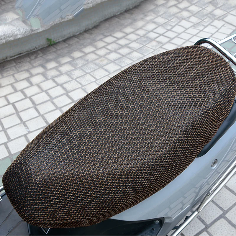 Сетчатый Чехол для мотоциклетного сиденья Солнцезащитный дышащий чехол скутера
