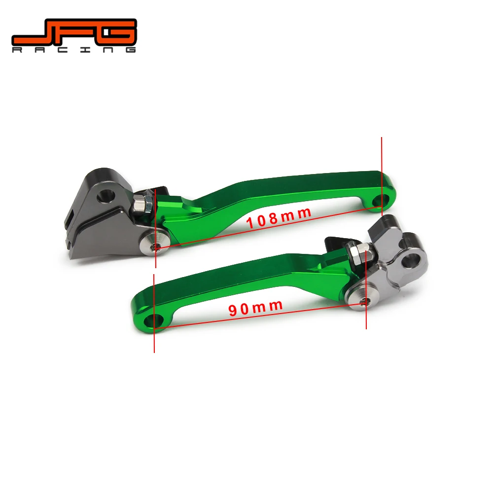 Поворотный складной рычаг тормоза сцепления CNC для KAWASAKI KX125 2006 2008 KX250 2005 KX250F 2012 KX450F
