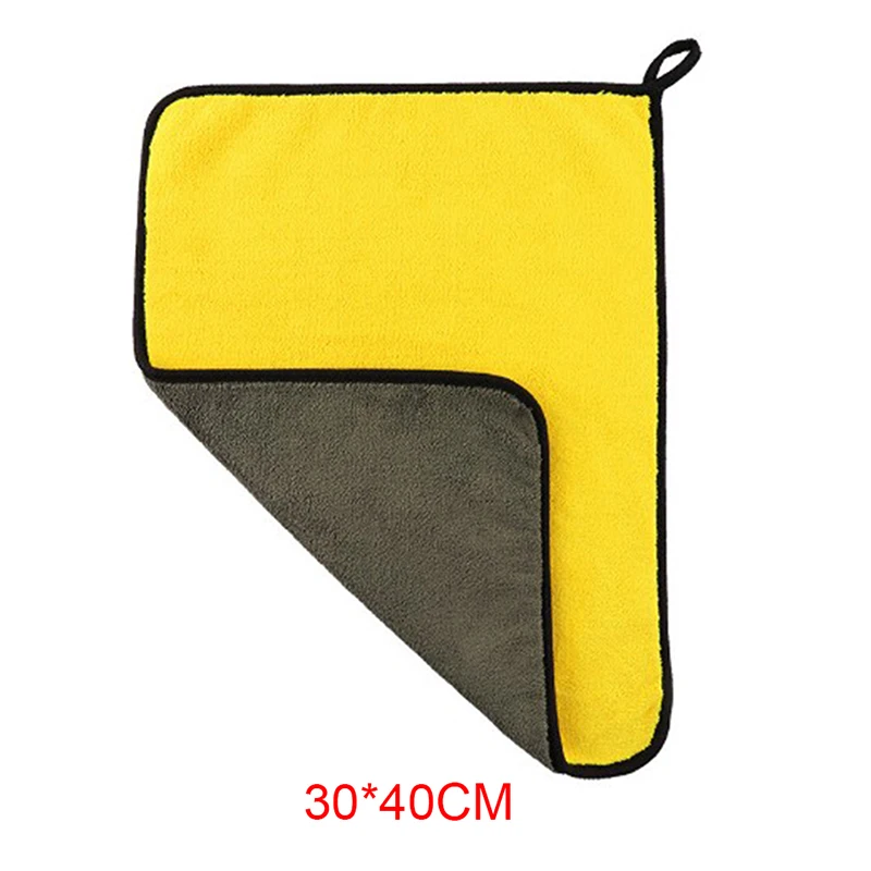 30x3 0/40/60 см из микрофибры для чистки автомобиля сушка ткань с каймой ухода за