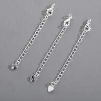 14k bag platinum color preserving tail chain drop shaped extension chain handmade diy bracelet necklace extension chain accessor