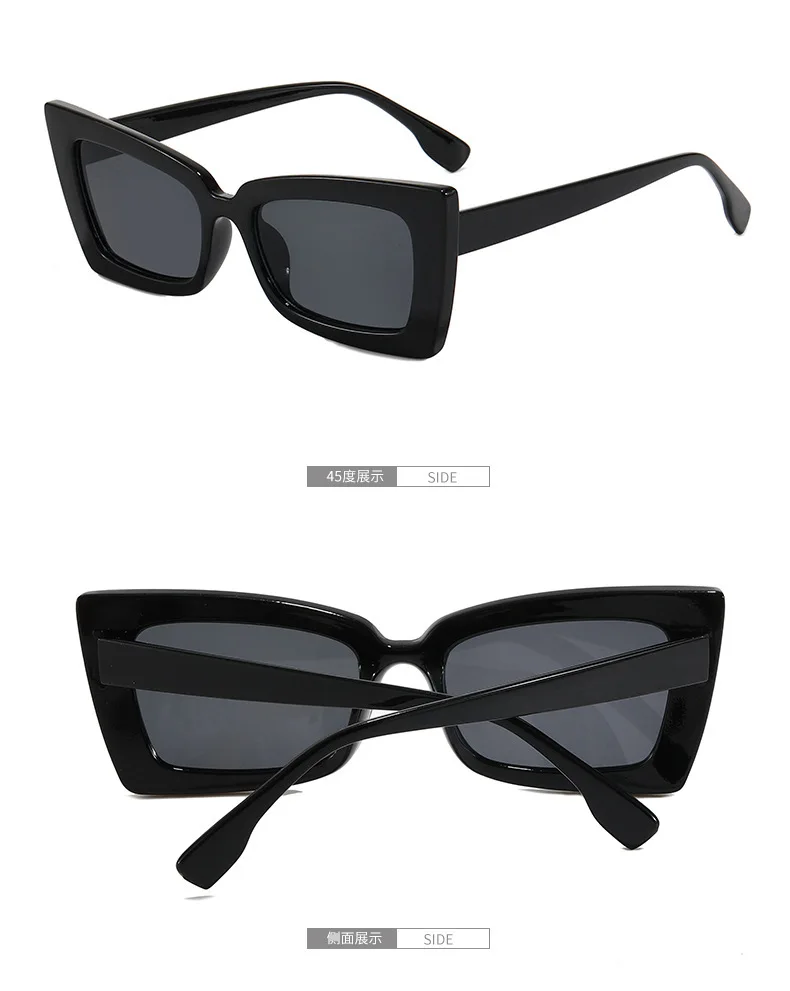 

Sunglasses Women Retro Rectangle Trending Glasses Brand Designer Sunglass Rectangle Sun Glasses Female Cat Eye Eyewears UV400