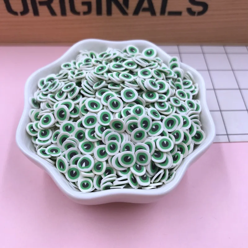 50 г/лот хит продаж глина кукуруза слайсы паука Хэллоуин сбрызгивание для