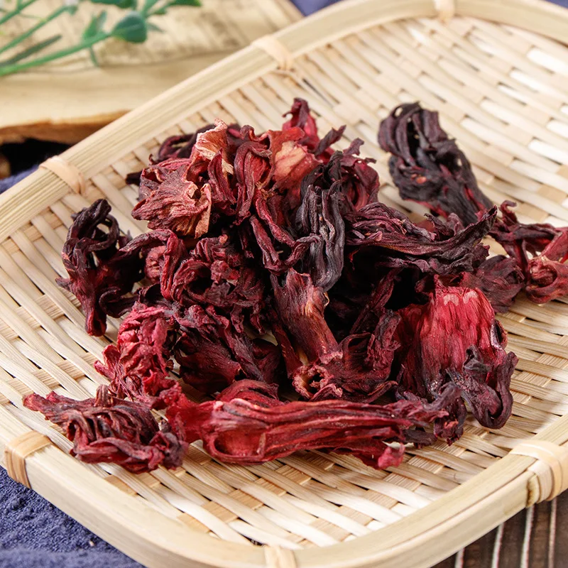 SZC 0097 китайский ароматизированный чай Roselle высококачественный розовый баклажан