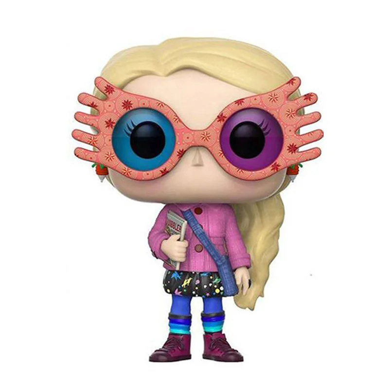 Funko Pop Гарри Поттер серия 47 Луна Лавгуд с Львом плащ коллекционные игрушки - Color: 41  No Box
