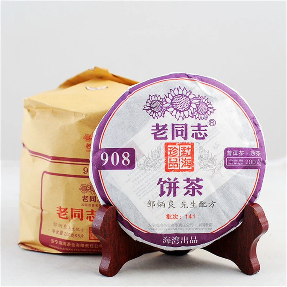 

Чай Puer Ruyao, спелый Gaiwan для 2014, Shu Haiwan 908, лаосский Tong, Чжи, хайвань, старый товарищ ча-ПУ, Erh 141, чай пуэр в партии