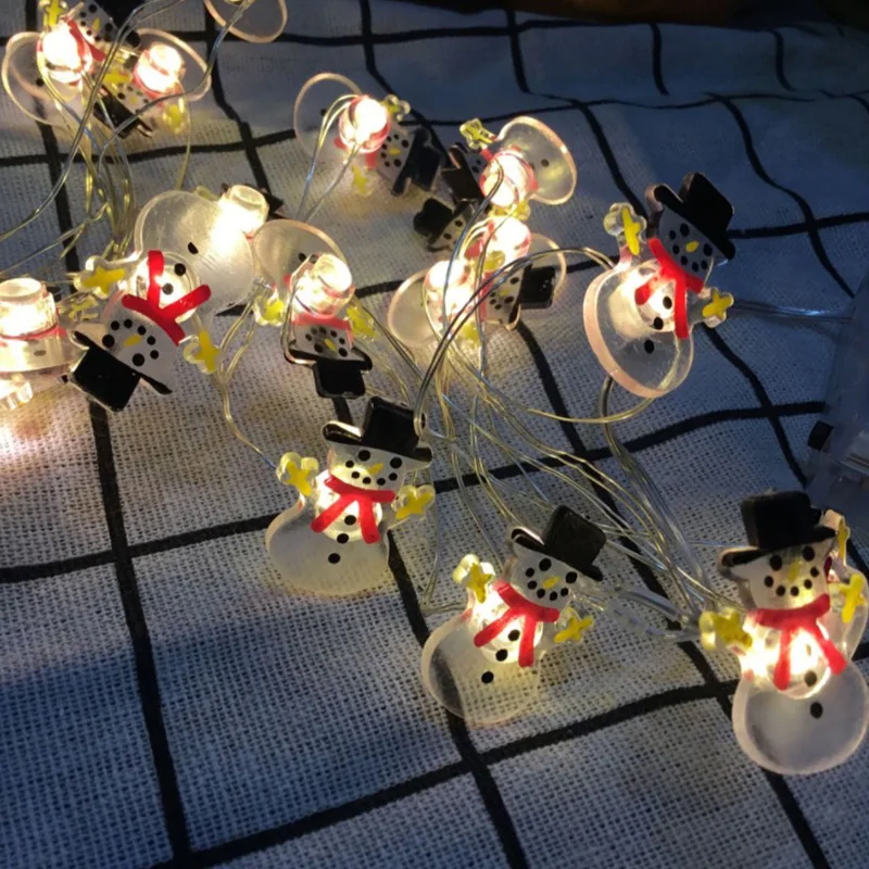 Рождественские украшения олень снежинка Рождественская елка медная проволока