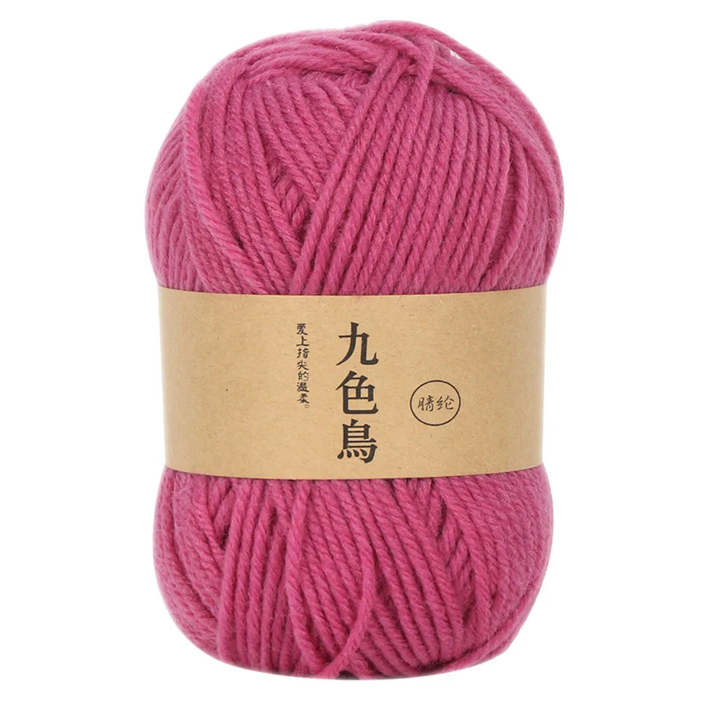 Высококачественная шерстяная пряжа ручной работы для вязания сделай сам зимний