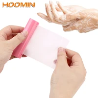 hoomin disposable boxe soap pull type foaming flakes mini portable soap paper bath clean scented slice washing hand