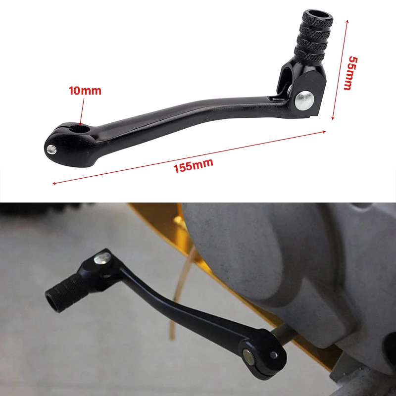 

Motorcycle CNC Folding Aluminum Gear Shift Lever Gear Shift Lever For Motorcycle ATV Dirt Bike Pit Bikes Gear Lever