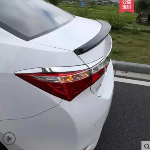 4 шт. стайлинга автомобилей новых Нержавеющая сталь хвост светильник s бровей