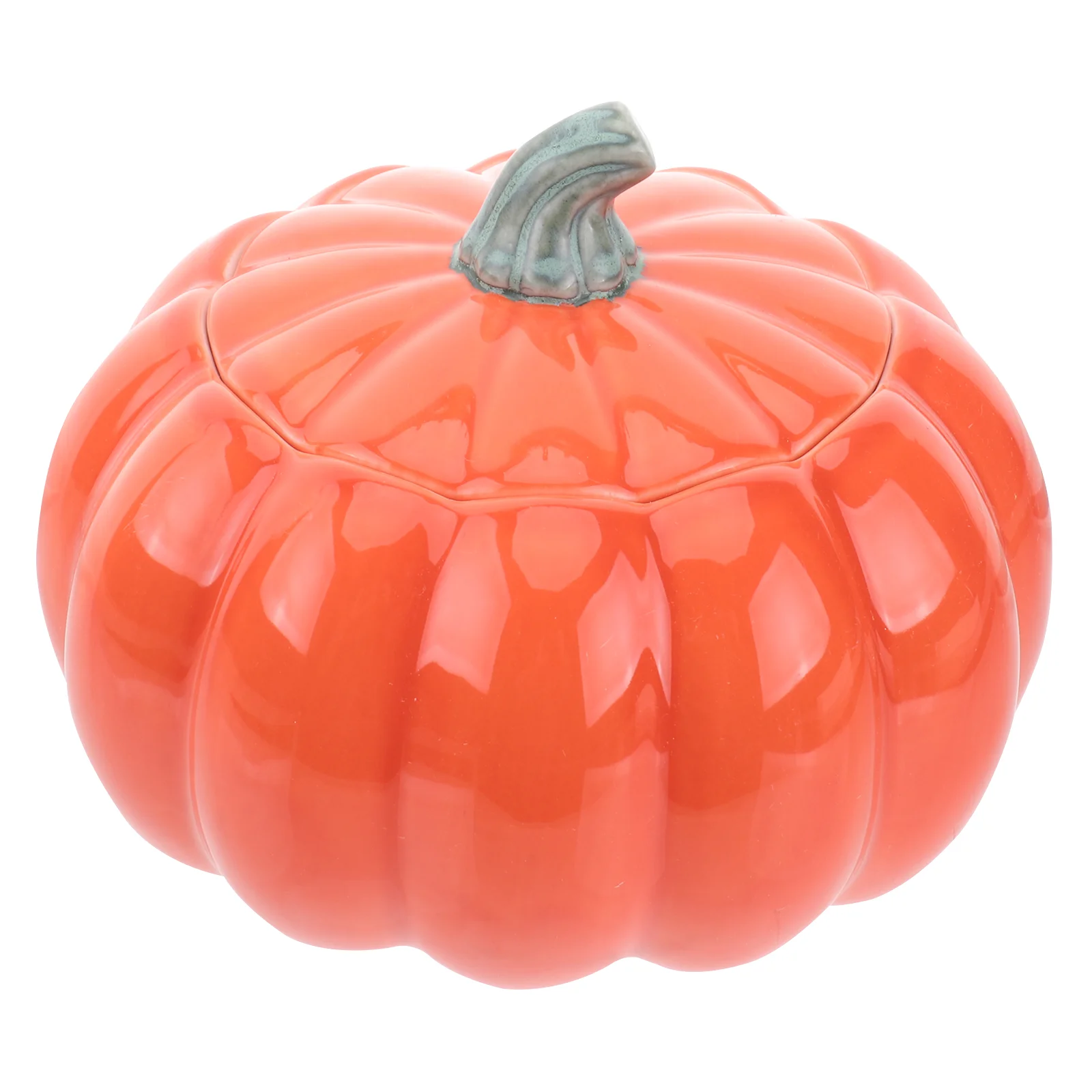 

1 Set Pumpkin Bowl Creative Pumpkin Shaped Bowl Gift Ceramic Bowl with Lid