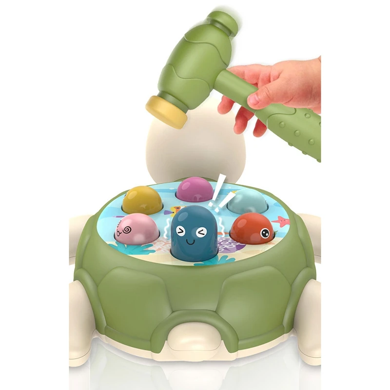 

Hamster Game Pounding Toy Early Developmental Toy Helps Fine Motor Skills Knocking Hamster Toy for 3 Years Old Kids