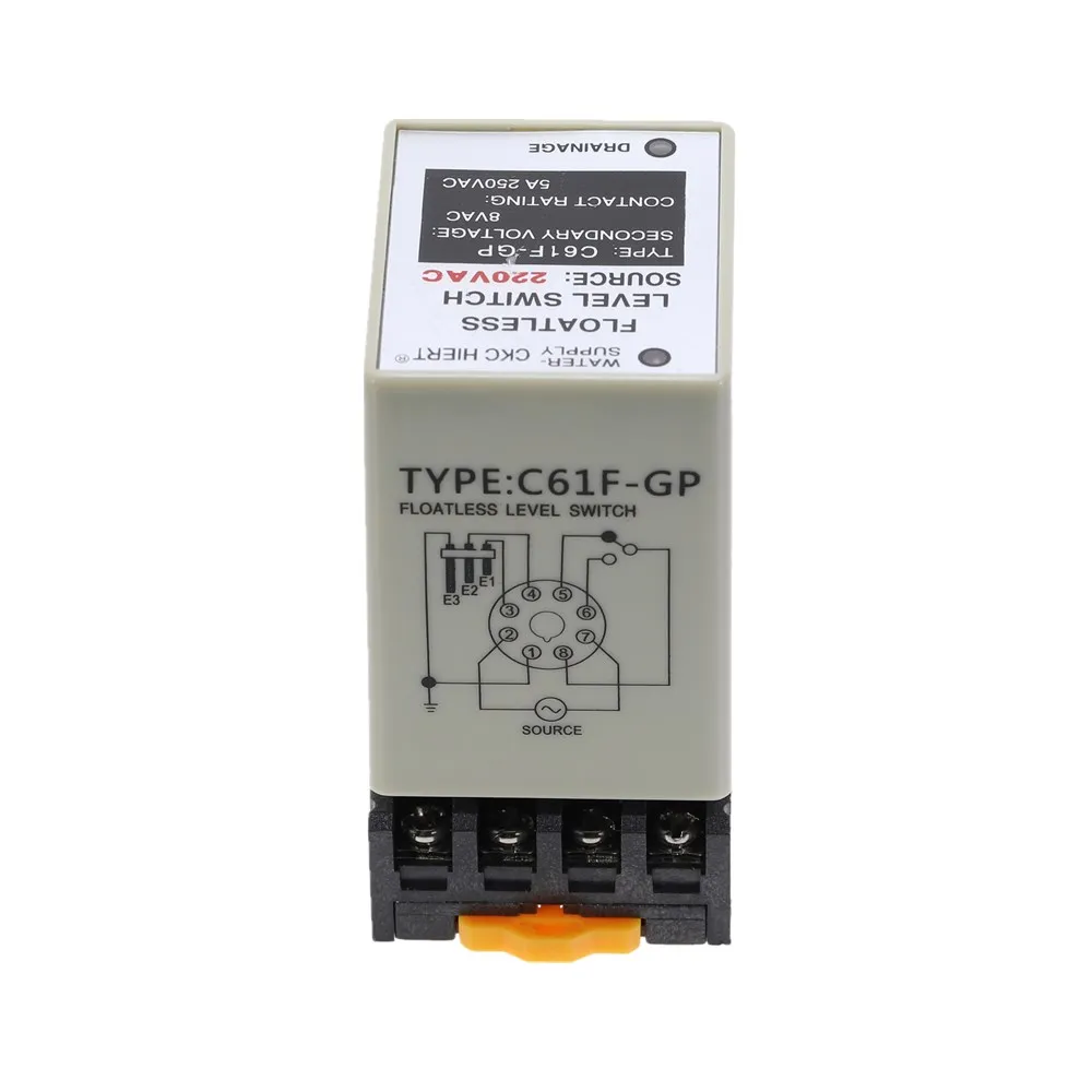 C61F GP AC220V реле уровня воды беспоплавковый выключатель регулятора контроллер