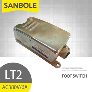 Foot Switch Pedal Lt2 Aluminum Dc220v Ac380v 6a Electrical Control Circuit