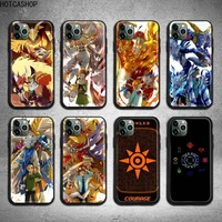 digimon adventure anime phone case for iphone 12 pro max mini 11 pro xs max 8 7 6 6s plus x 5s se 2020 xr case
