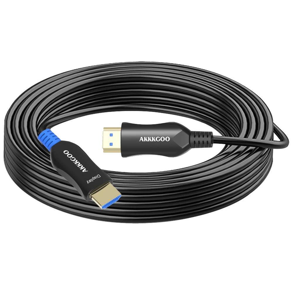 Кабель HDMI совместимый с оптическим волокном 4K 60 Гц 5 м 10 15 20 30 40 50 100 для HD TV LCD