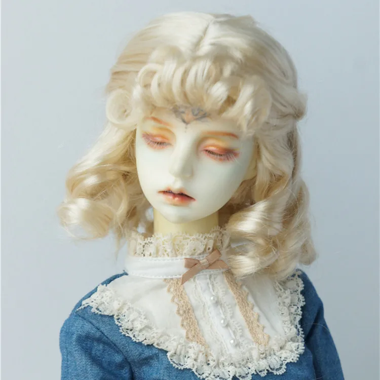 

BJD Doll Wig For 1/6 1/4 1/3 BJD Doll Wig For Blythe for OB11 JD337 2color can choose