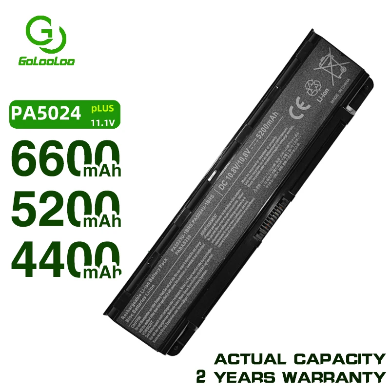 Golooloo ноутбук Батарея для Toshiba PA5024U-1BRS PA5023U-1BRS PA5109U-BRS PA5026U-1BRS PA5023 PA5109 C850 C855 5023 |