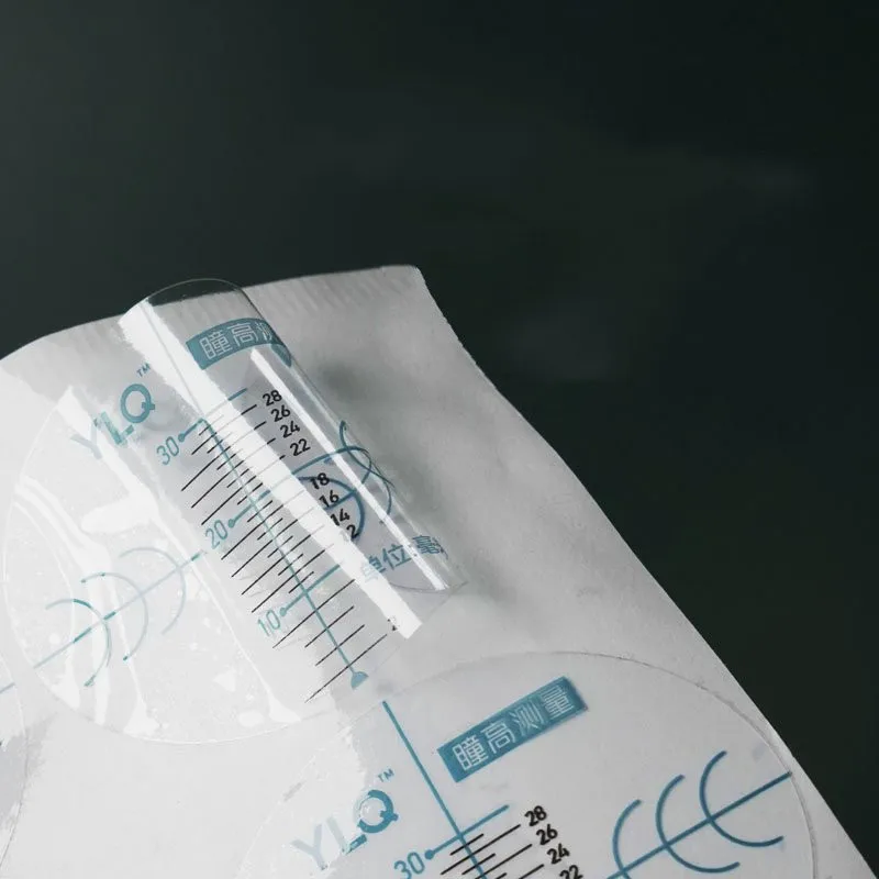 198 шт ПВХ Антистатическая наклейка PH линейка зрачок высокий метр глаз