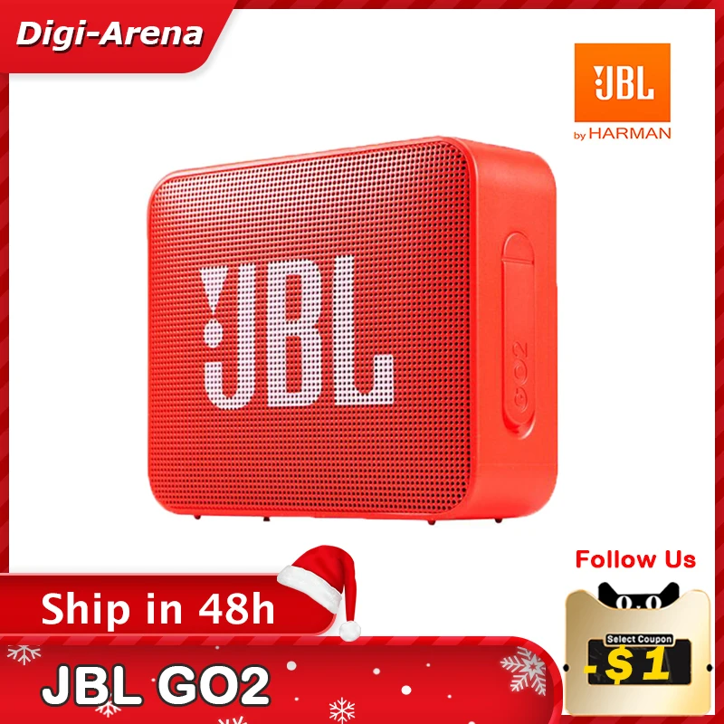 JBL GO2 Беспроводная Bluetooth мини Колонка IPX7 Водонепроницаемая Портативная колонка