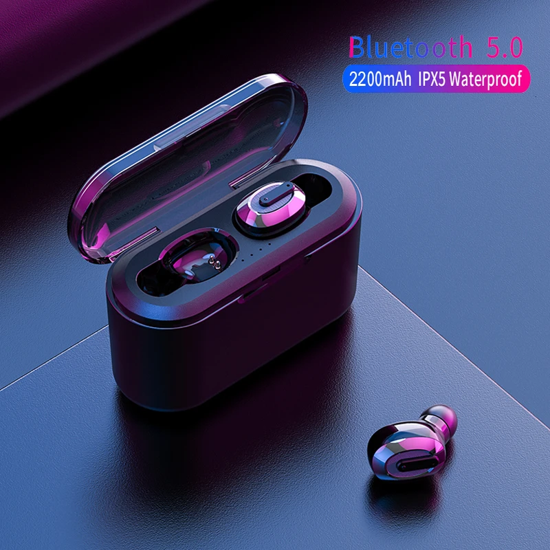 Наушники вкладыши Tws с Беспроводной Bluetooth наушники 5 0 TWS 3D стерео гарнитуры мини