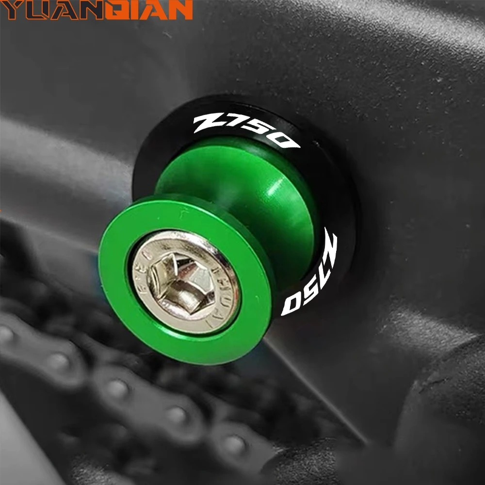 

Z750 For KAWASAKI Z750 Z 750 ninja 2007 2008 2009 2010 2011 Motorcycle Accessoires Swingarm Slider Spools Stand Screws Cover CNC