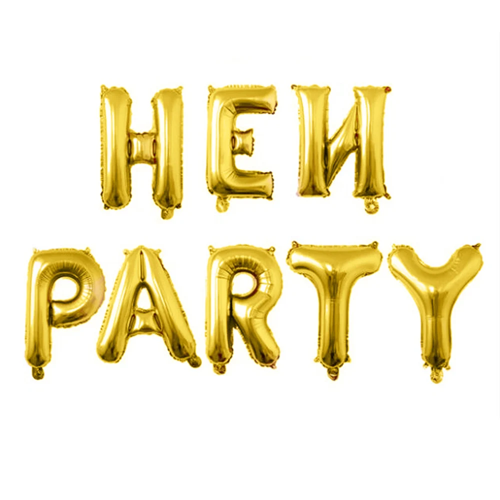 

Aluminum Foil Balloons Party Decorations balloons With Strings Straw Decoration Rose Gold Silver