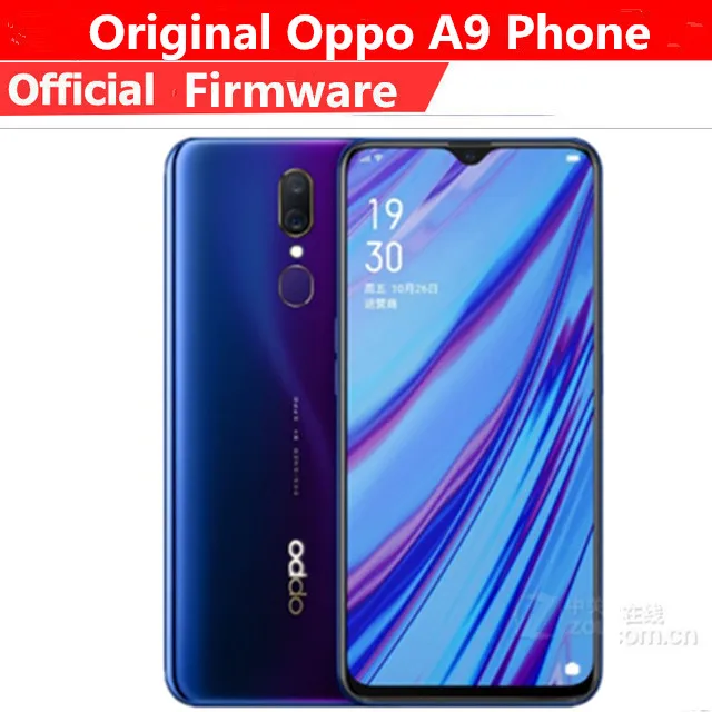 Мобильный телефон OPPO A9 4G LTE Helio P70 Android 9 0 полный экран 6 53 дюйма ГБ ОЗУ 128 Гб ПЗУ 3