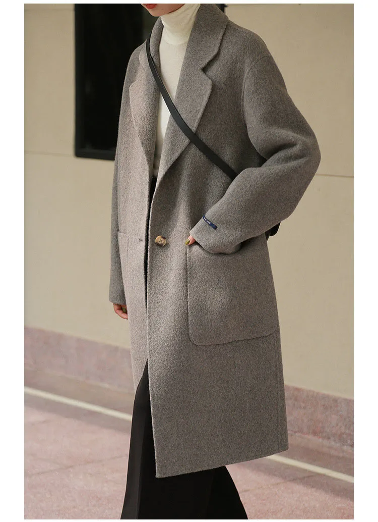 Женская зимняя куртка 2019 новое простое темпераментное двухстороннее