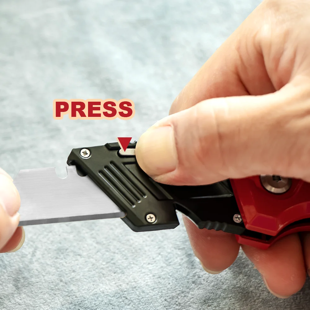 Складной универсальный нож TOVIA сверхмощный искусственный из нержавеющей стали с