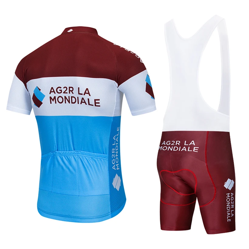 Велосипедная одежда Ag2r велосипедные шорты для Майо 20D полный костюм велоспорта