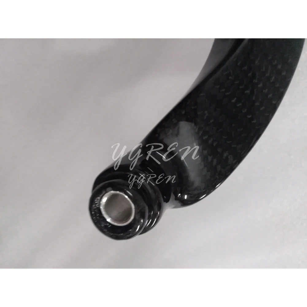 Углеродного волокна заднего сиденья панели обтекатель бары ручки подлокотник