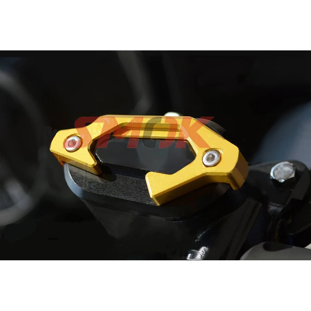 

Motorcycle Accessories CNC Aluminum Alloy Fluid Reservoir Oil Cup Cap Cover For Kawasaki Ninja 400 2017 2018 2019