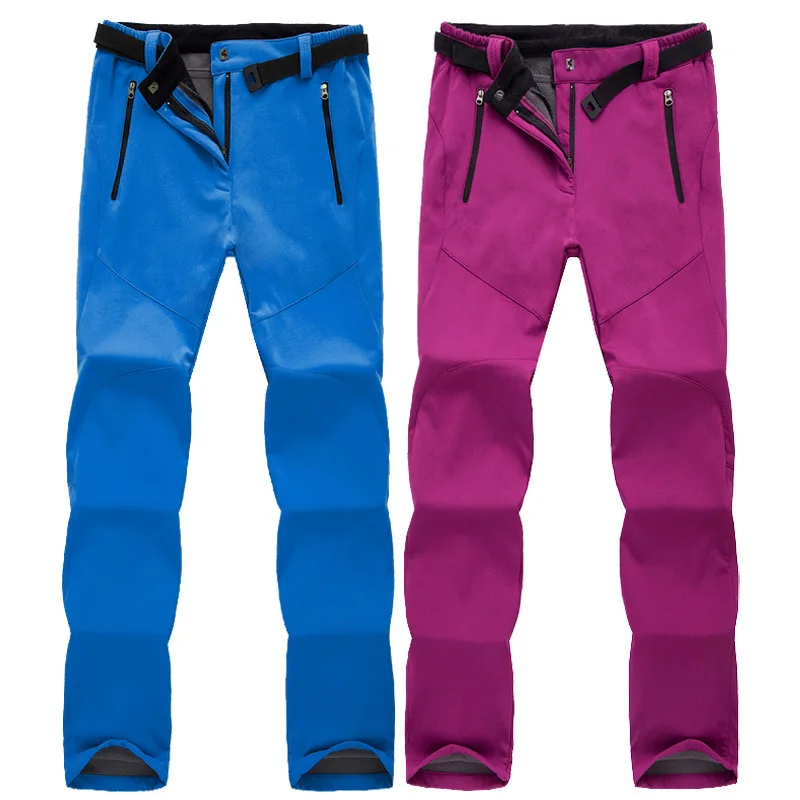 Осень зима флисовые штаны с защитой от ветра дышащий теплые брюки розничная