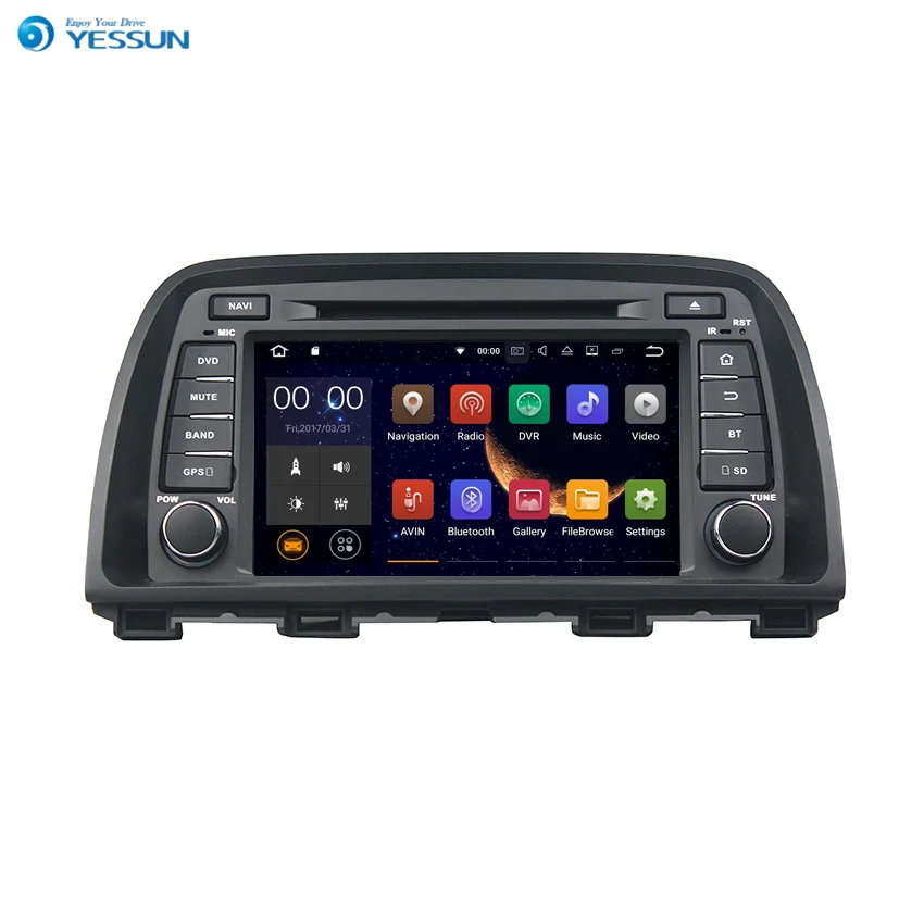 YESSUN Android радио автомобильный dvd-плеер для Mazda 6/Atenza 2013 ~ 2016 стерео мультимедиа GPS