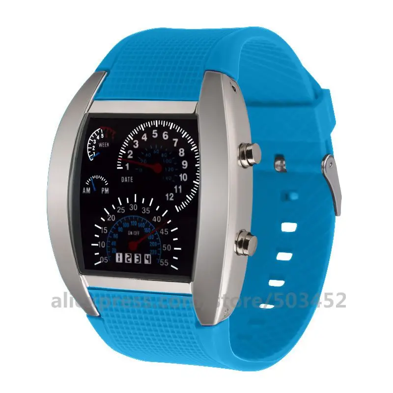 100 шт./лот сектор водонепроницаемый Reloj авиационный регулируемый ремень