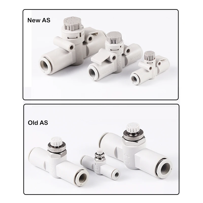 

High Quality 6PCS Boutique Intake Pipe Throttle Valve/Exhaust Pipe Throttle Valve AS1001F/2001F/2051F/3001F-04/06/08/10/12