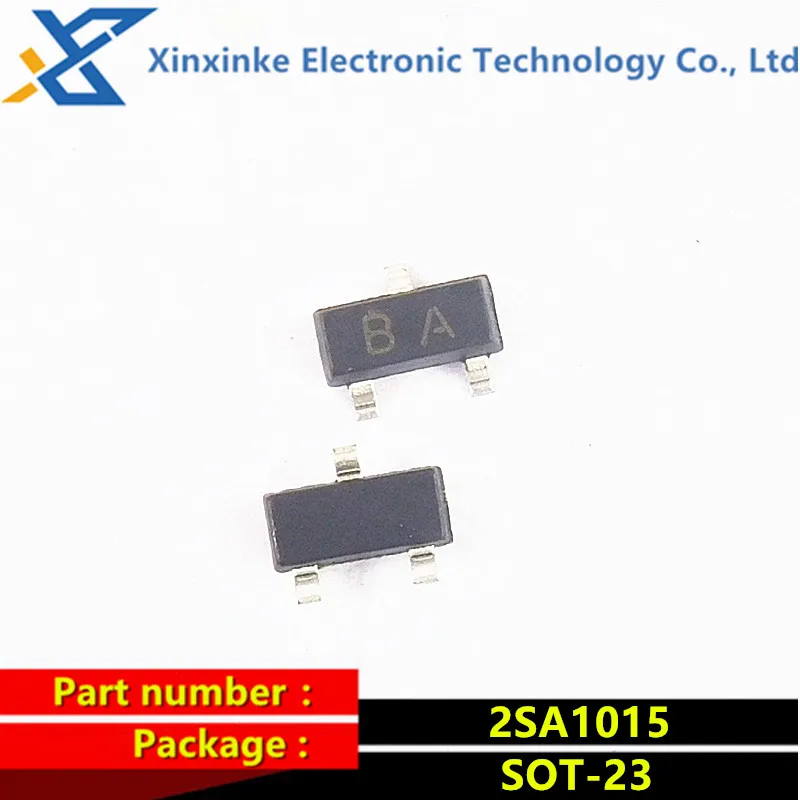 

10Pcs 2SA1015 A1015 BA SOT-23 SMD Transistor
