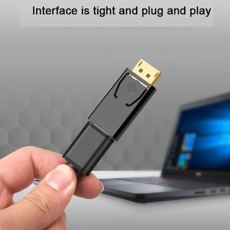 Переходник DP в HDMI совместимый макс. 4K 60 Гц переходник Displayport кабель штырь гнездо