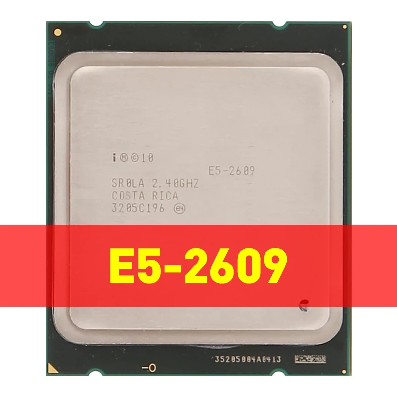

Intel Xeon E5-2609 E5 2609 2.4 GHz Quad-Core Quad-Thread CPU Processor 10M 80W LGA 2011